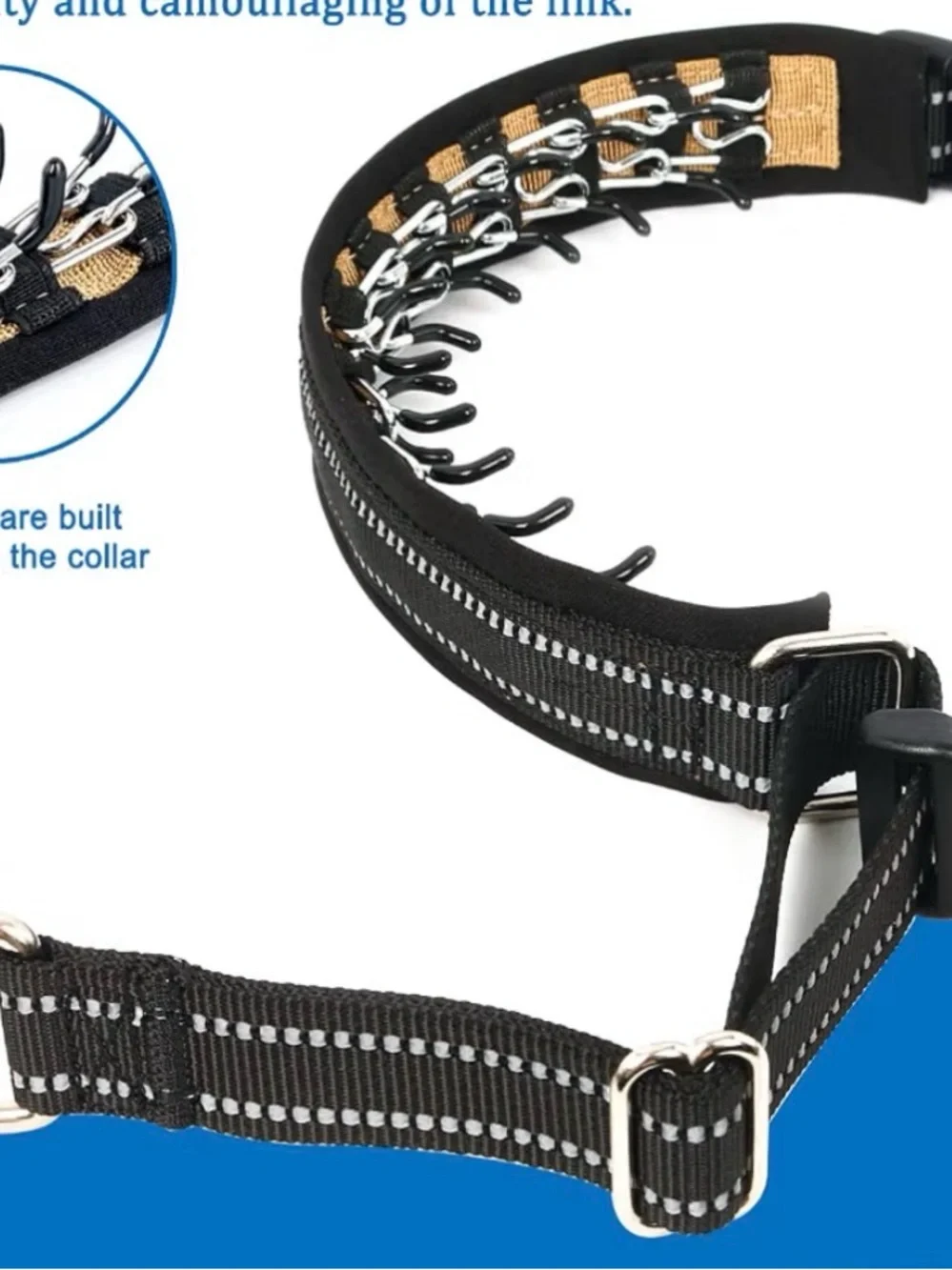 Martingale Collar No Pull Walking Training  Large